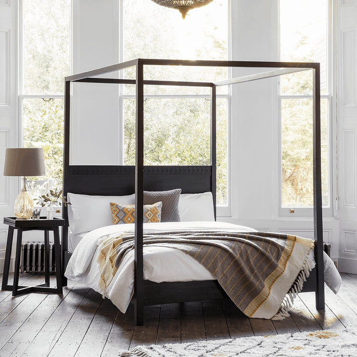 Boho Boutique 4 Poster 5ft King Size Bed - Pod Furniture Ireland