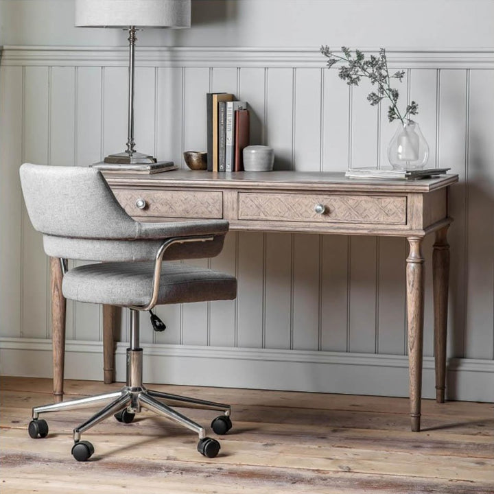 Mustique 2 Drawer Desk Gallery Direct