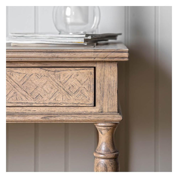 Mustique 2 Drawer Desk Gallery Direct