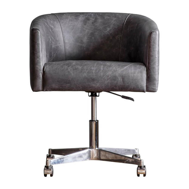 Feynman Swivel Chair Antique Ebony Gallery Direct