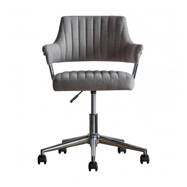 Mcintyre Swivel Chair Grey Gallery Direct