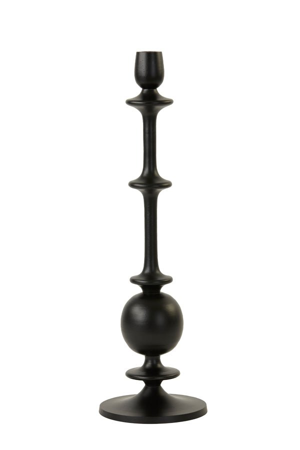 Elana Candle Holder - Matt Black - Pod Furniture Ireland