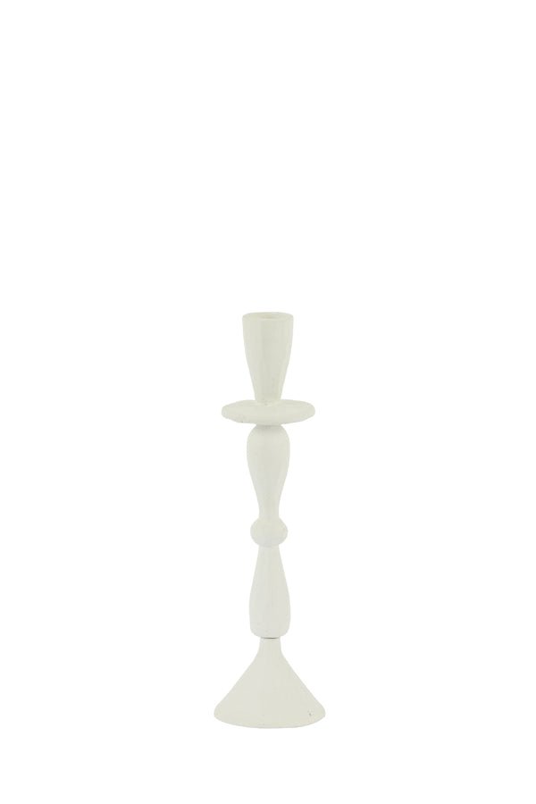 Cressida Candle Holder - Cream Light & Living