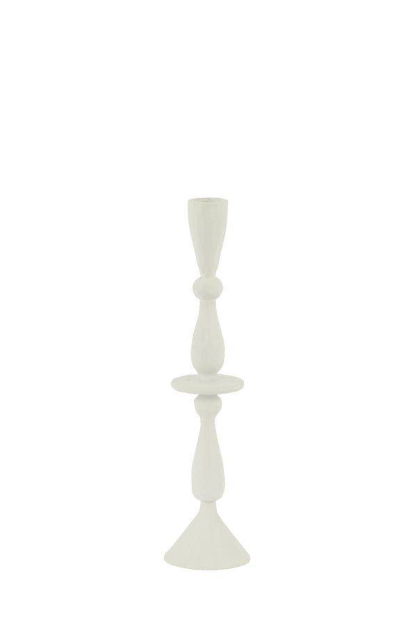 Cressida Candle Holder - Cream Light & Living