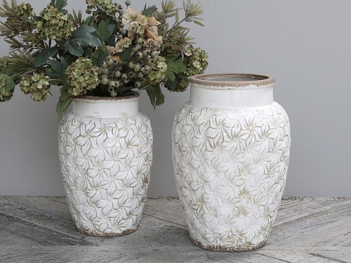 Colmar Vase w/ Flowers Chic Antique
