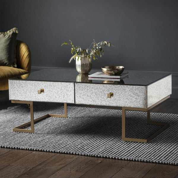 Amberley 4 Drawer Coffee Table Gallery Direct