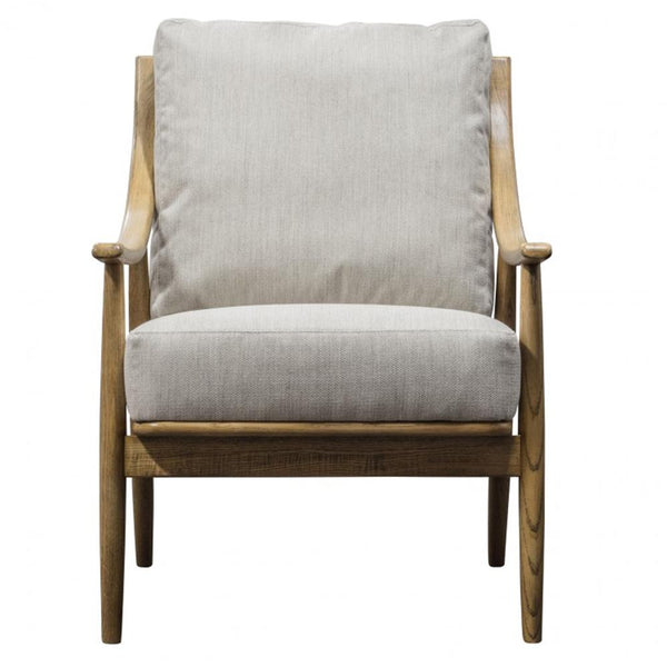 Reliant Armchair Natural Linen Gallery Direct