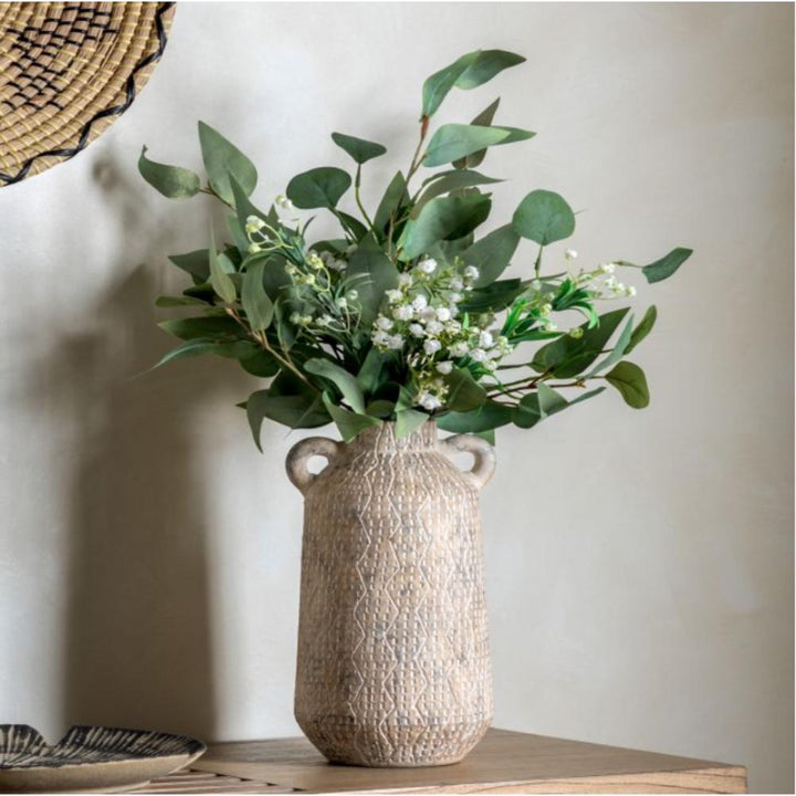 Babies Breath & Eucalyptus Arrangement Gallery Direct