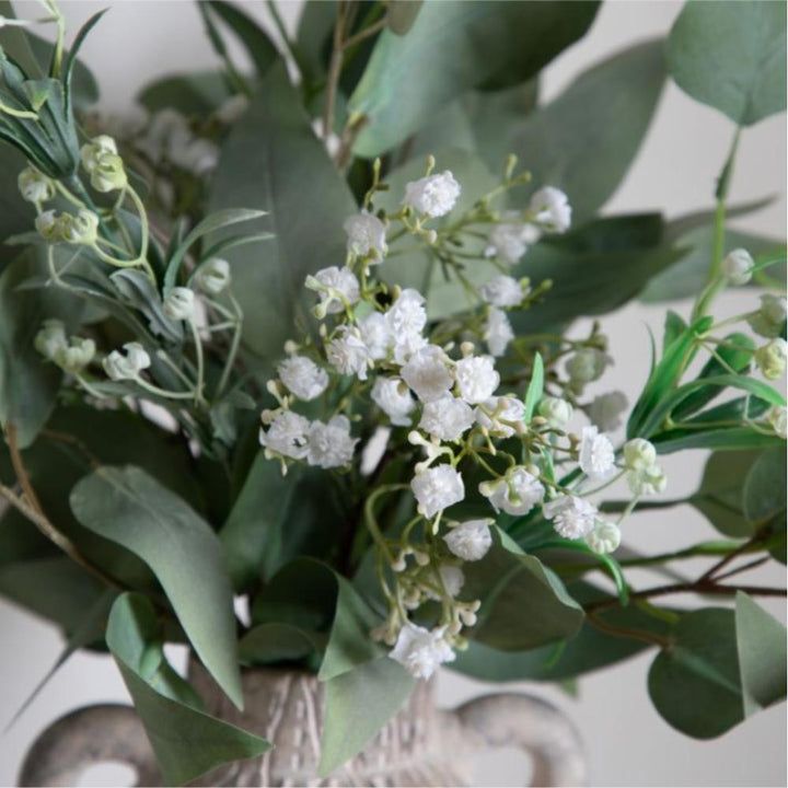 Babies Breath & Eucalyptus Arrangement Gallery Direct