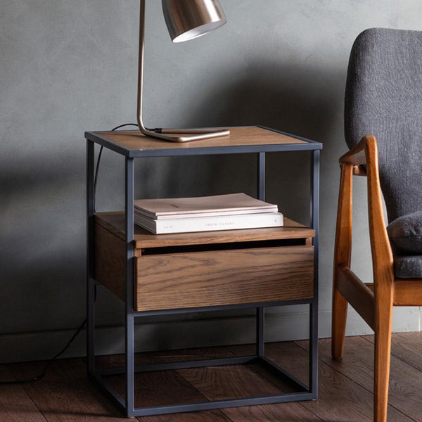 Balham Smoked Side Table Gallery Direct