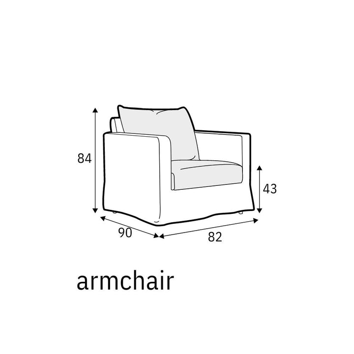 Bianca Armchair Sits