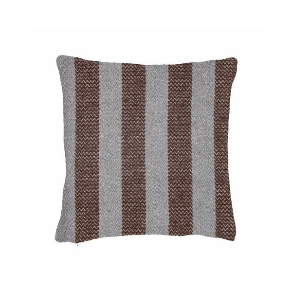 Brown Striped Cushion - Pod Furniture Ireland