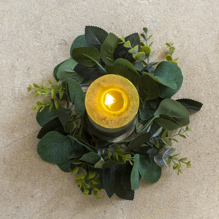 Whimsy Green Candle Ring Grand Illusions