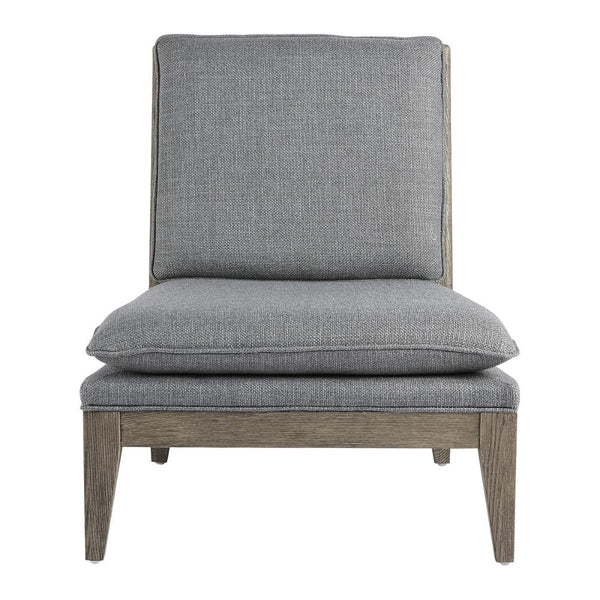 Claude Armchair - Grey Blanc D'Ivoire