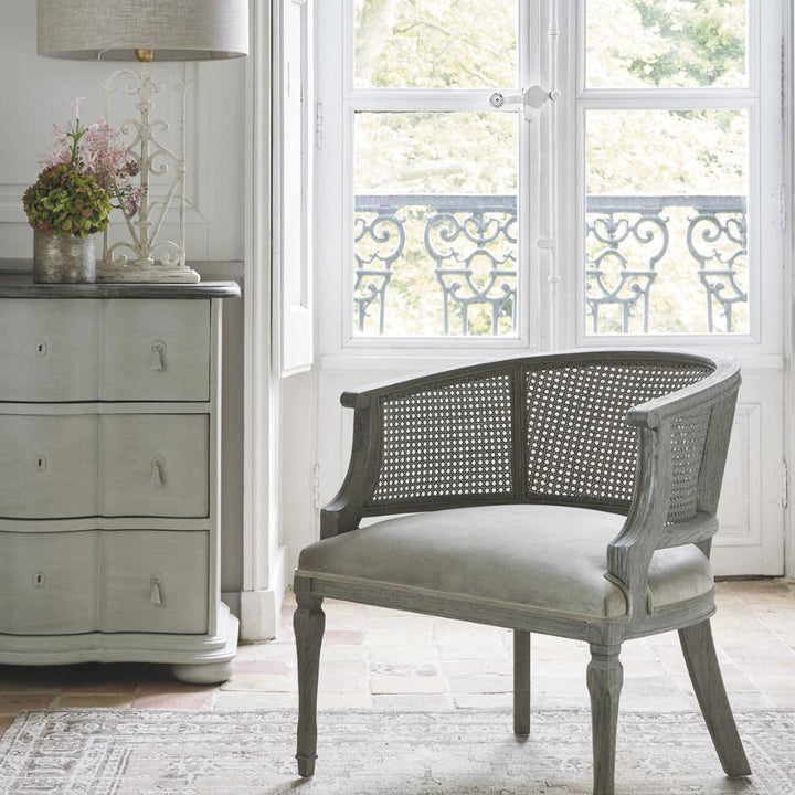 Corinne Armchair - Beige Blanc D'Ivoire