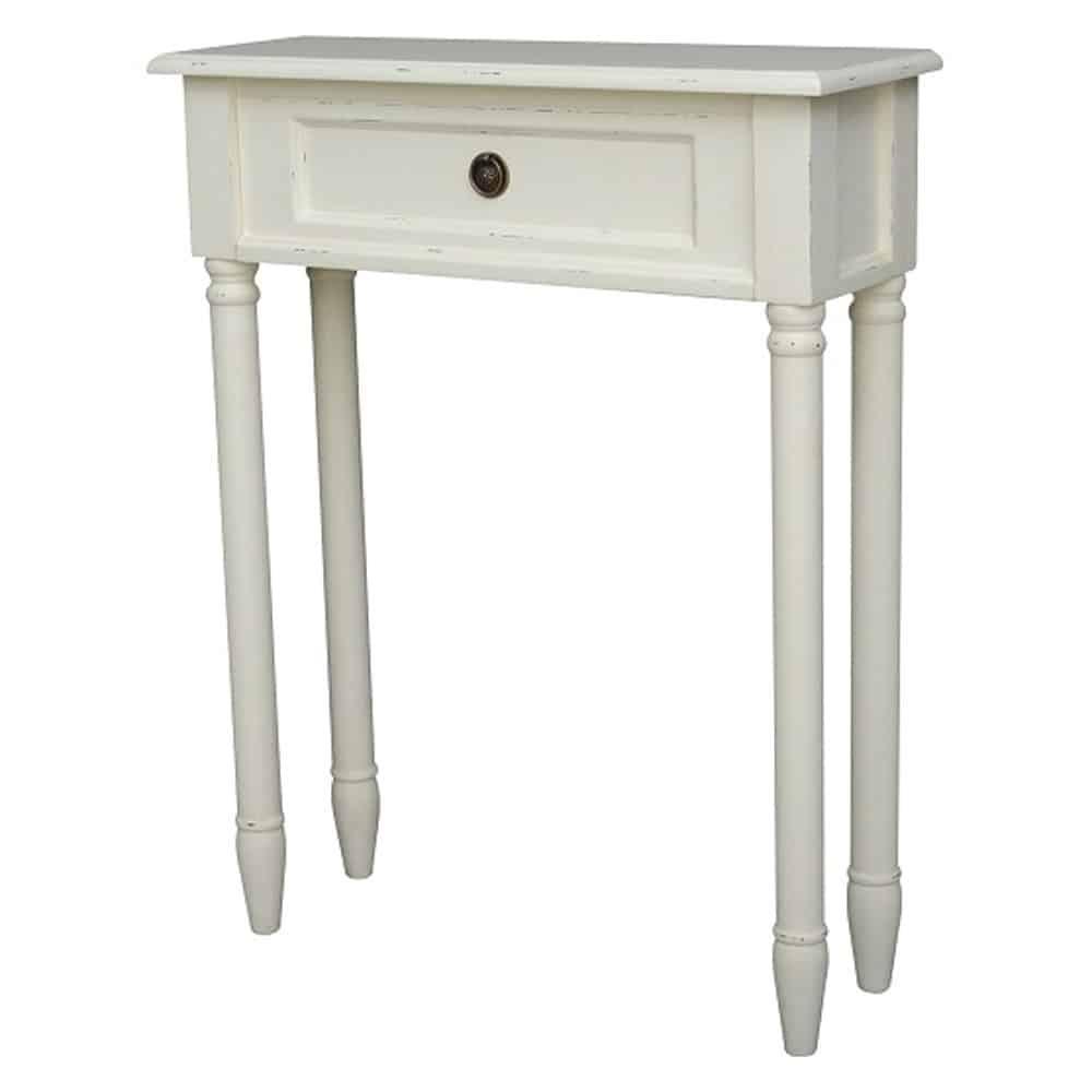 Small cream console table deals