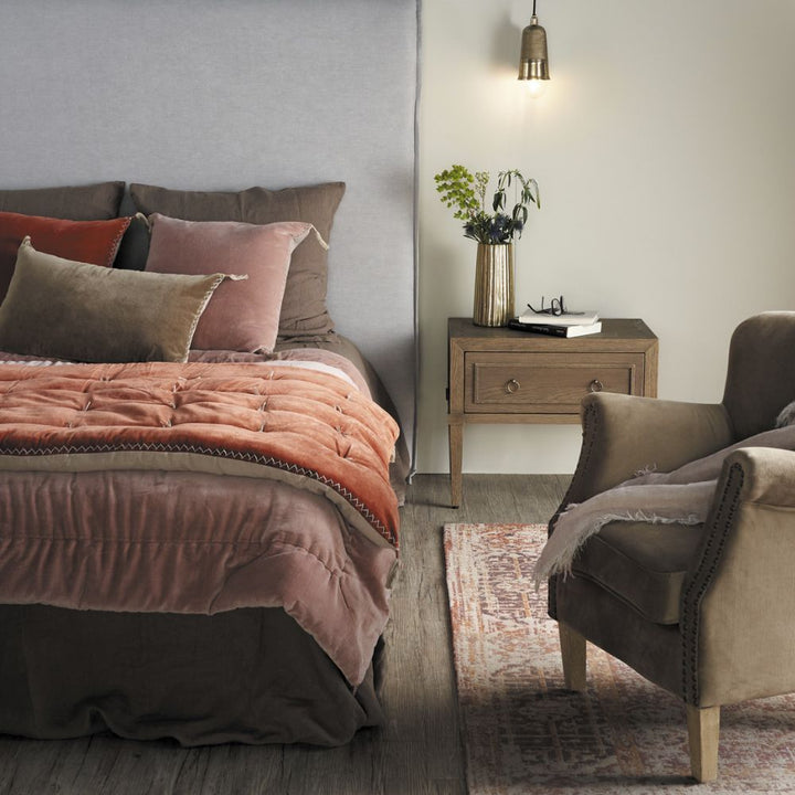 Éliott Bed Spread - Velvet - Pod Furniture Ireland