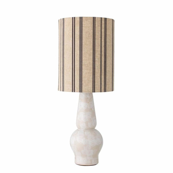 Ella Table lamp, Nature - Stoneware - Pod Furniture Ireland