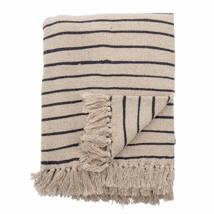 Ella Throw, Nature - Recycled Cotton - Pod Furniture Ireland