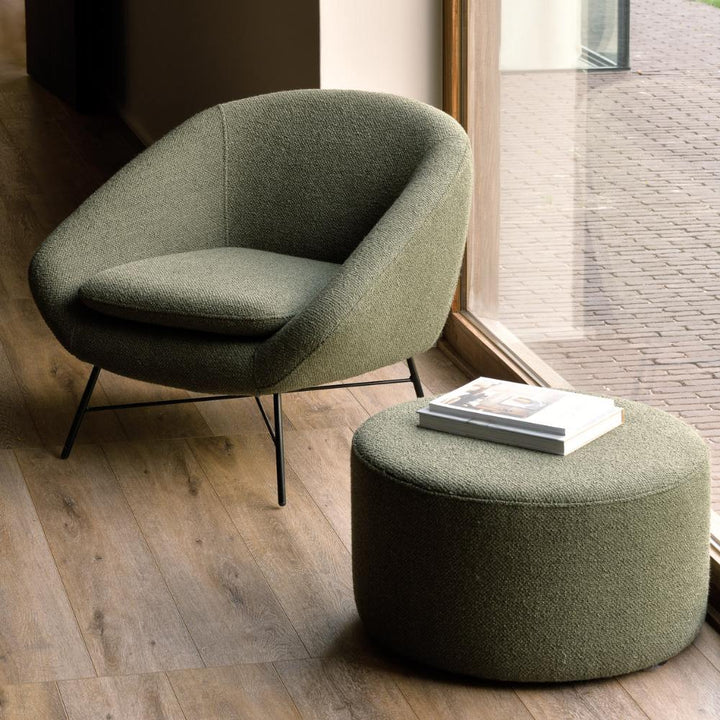 Ethnicraft Barrow Pouf - Pod Furniture Ireland