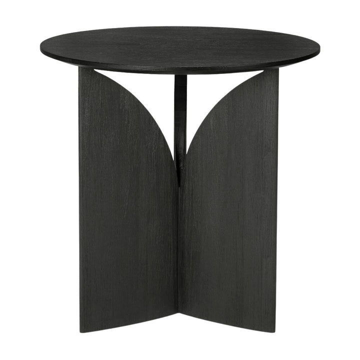 Ethnicraft Fin Side Table - Teak Black - Pod Furniture Ireland