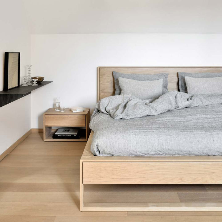 Ethnicraft Nordic II Bed - Pod Furniture Ireland