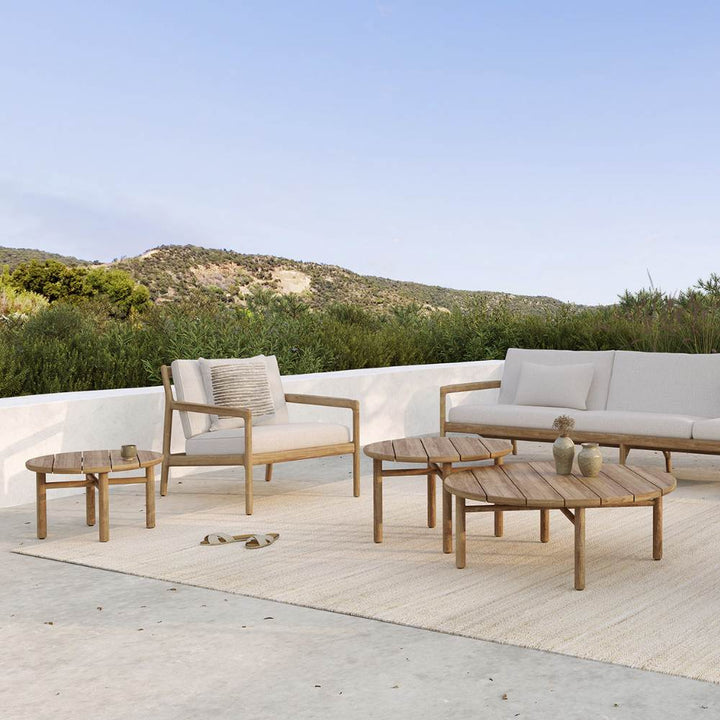 Ethnicraft Quatro Outdoor Coffee Table - Pod Furniture Ireland