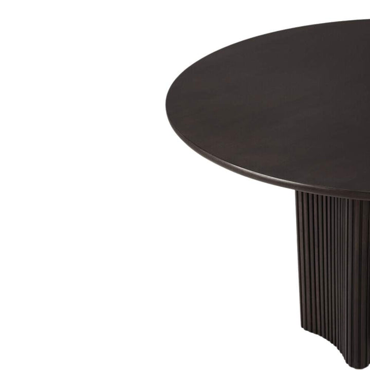 Ethnicraft Roller Max Round Dining Table - Pod Furniture Ireland