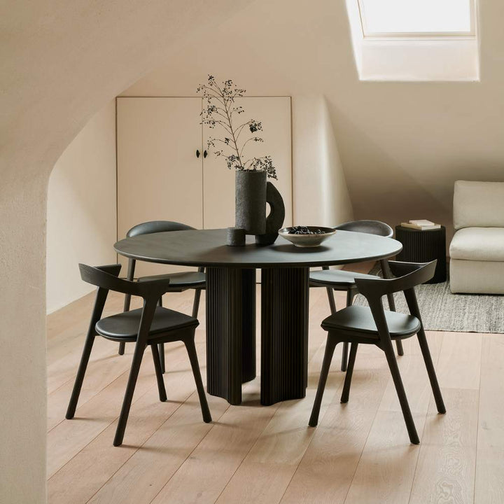 Ethnicraft Roller Max Round Dining Table - Pod Furniture Ireland