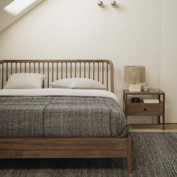 Ethnicraft Spindle Bed - Pod Furniture Ireland