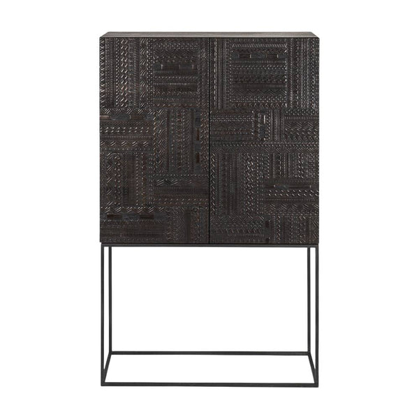 Ethnicraft Tabwa Cupboard - Teak Black - Pod Furniture Ireland