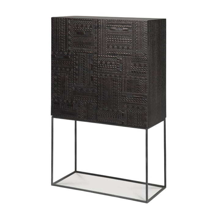 Ethnicraft Tabwa Cupboard - Teak Black - Pod Furniture Ireland