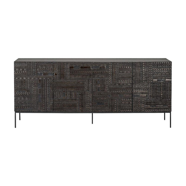 Ethnicraft Tabwa Sideboard - Teak Black - Pod Furniture Ireland