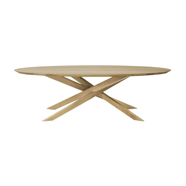 Ethnicraft - Mikado Oval Coffee Table - Pod Furniture Ireland