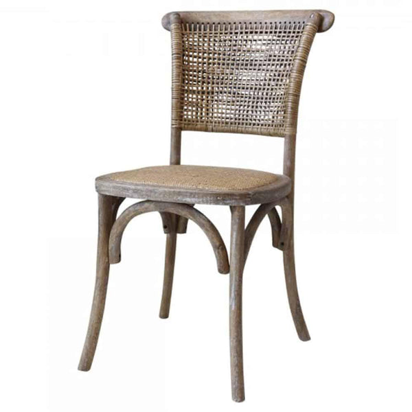 French Wicker Dining Chair Chic Antique