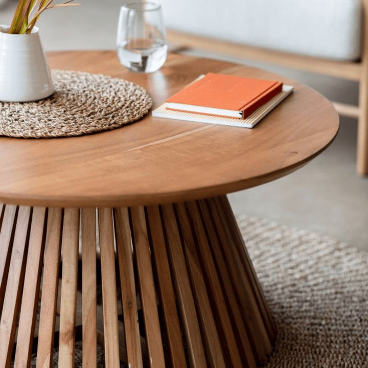 Brooklyn Slatted Coffee Table - Pod Furniture Ireland