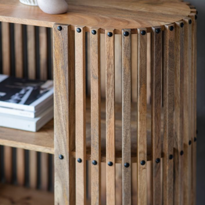 Voss Slatted Console Table Gallery Direct
