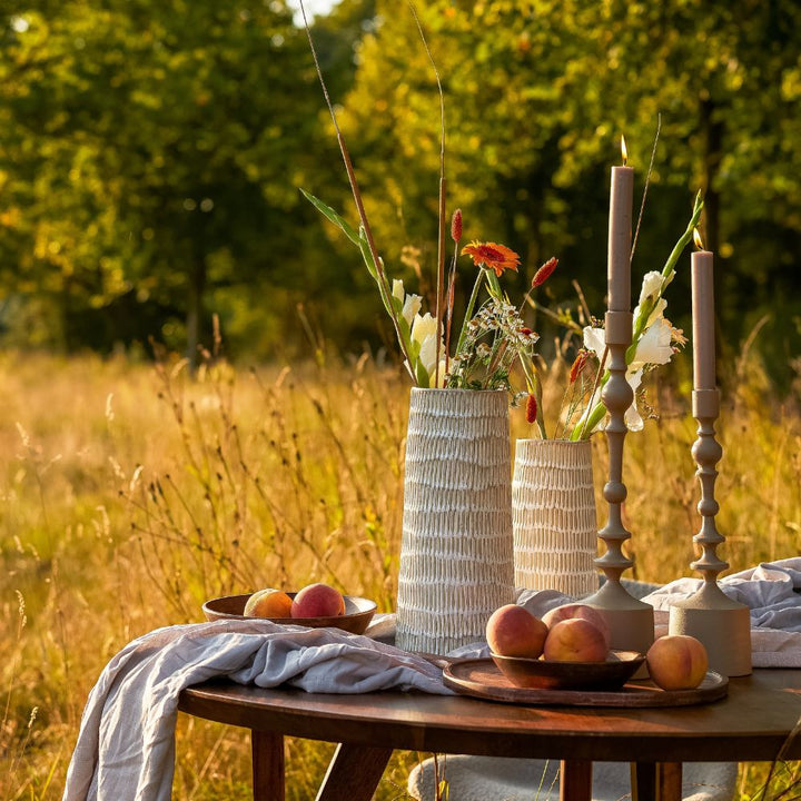 Georgia Cream - Beige Vase Light & Living