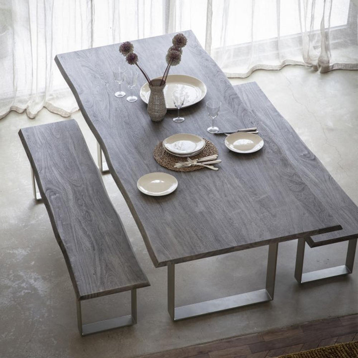 Huntington Dining Table Grey 240cm Gallery Direct