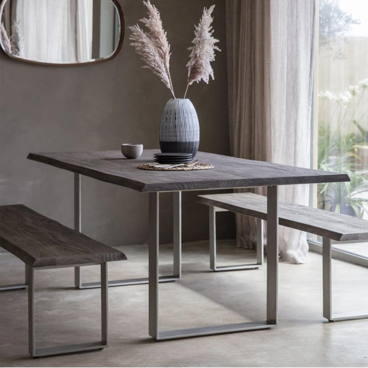 Huntington Dining Table Grey 240cm Gallery Direct