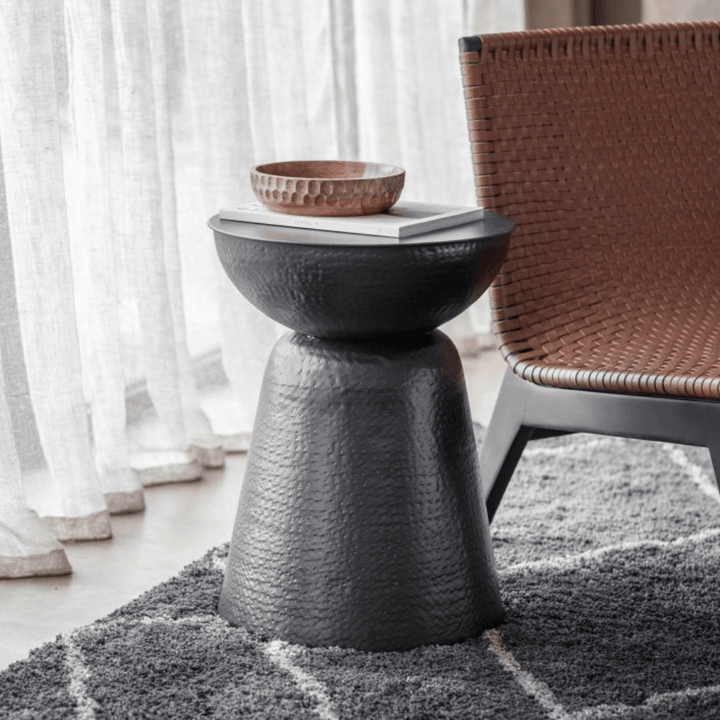 Iris Side Table Black Gallery Direct