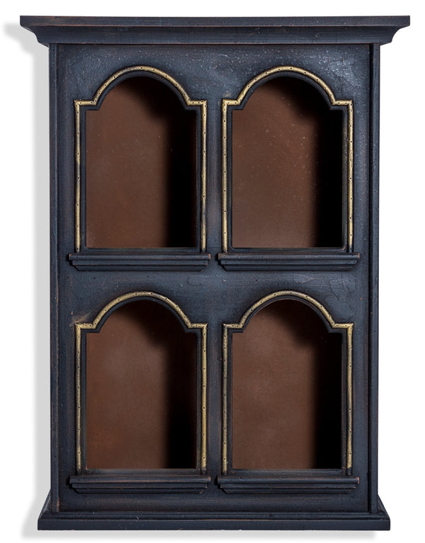 Vintage Style Wall Shelf - Black McGowan Rutherford