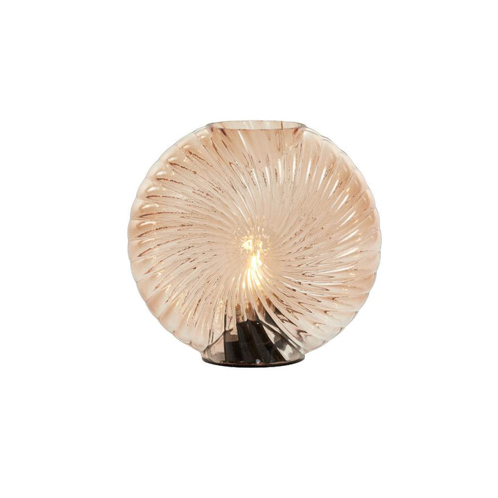 Table Lamp LED Light Pink Glass Light & Living