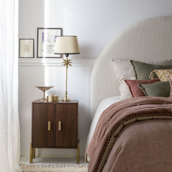 Leonard Nightstand  Walnut Podfurniture