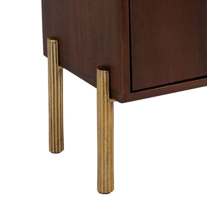 Leonard Nightstand  Walnut Podfurniture