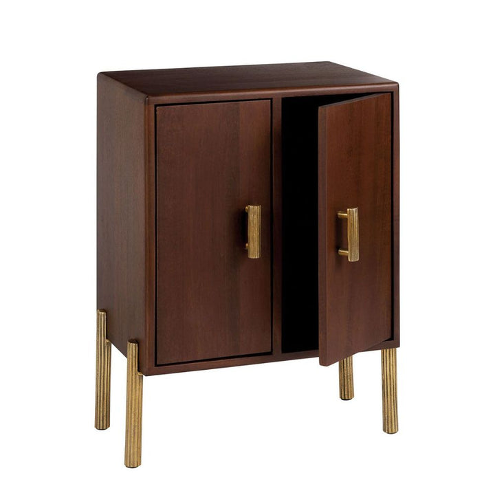 Leonard Nightstand  Walnut Podfurniture
