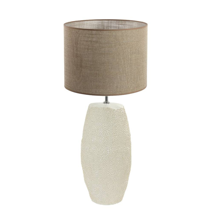 Linden Table Lamp with Beige Shade Light & Living