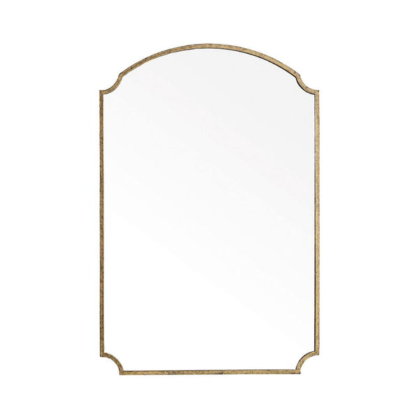 Malori Mirror - Aged Gold Blanc D'Ivoire