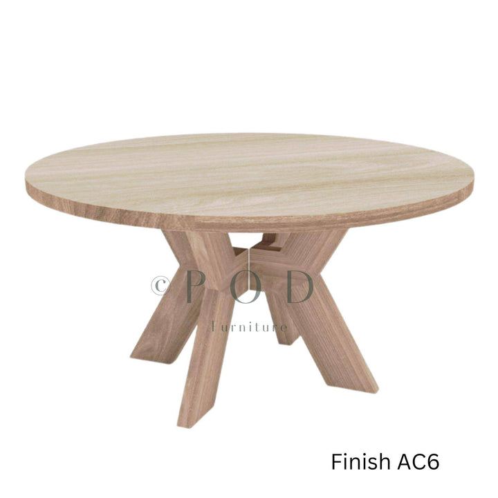 Manny Round Extendable Dining Table Kristensen
