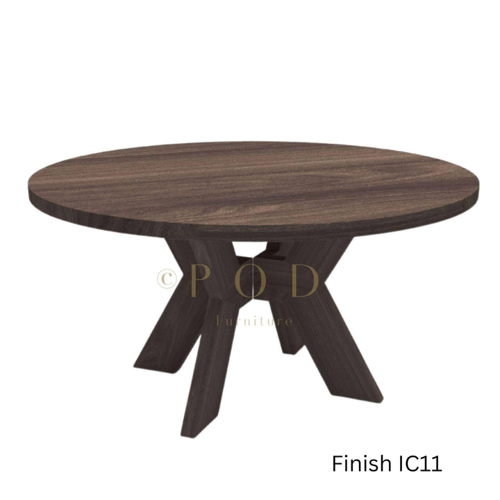 Manny Round Extendable Dining Table Kristensen